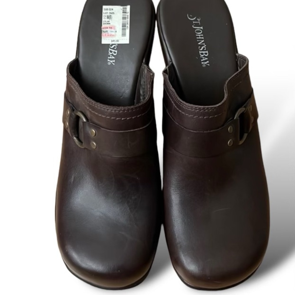Brown St. Johns Bay Clogs